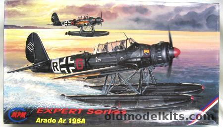 MPM 1/48 Arado Ar-196 A/B - Expert Series - II./S.A. Gr 125 Aegean Sea 1942 / Panzershiff Admiral Graf Spee (with false British Markings), 48025 plastic model kit